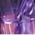 VIG1 - Lila/Purple transparent, glatt/glasig – 200 Microns